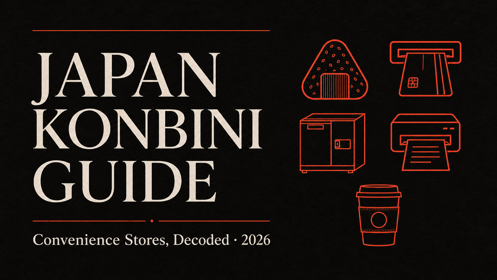 The Japan convenience store guide — 7-Eleven, FamilyMart, and Lawson compared, plus the services travelers actually use
