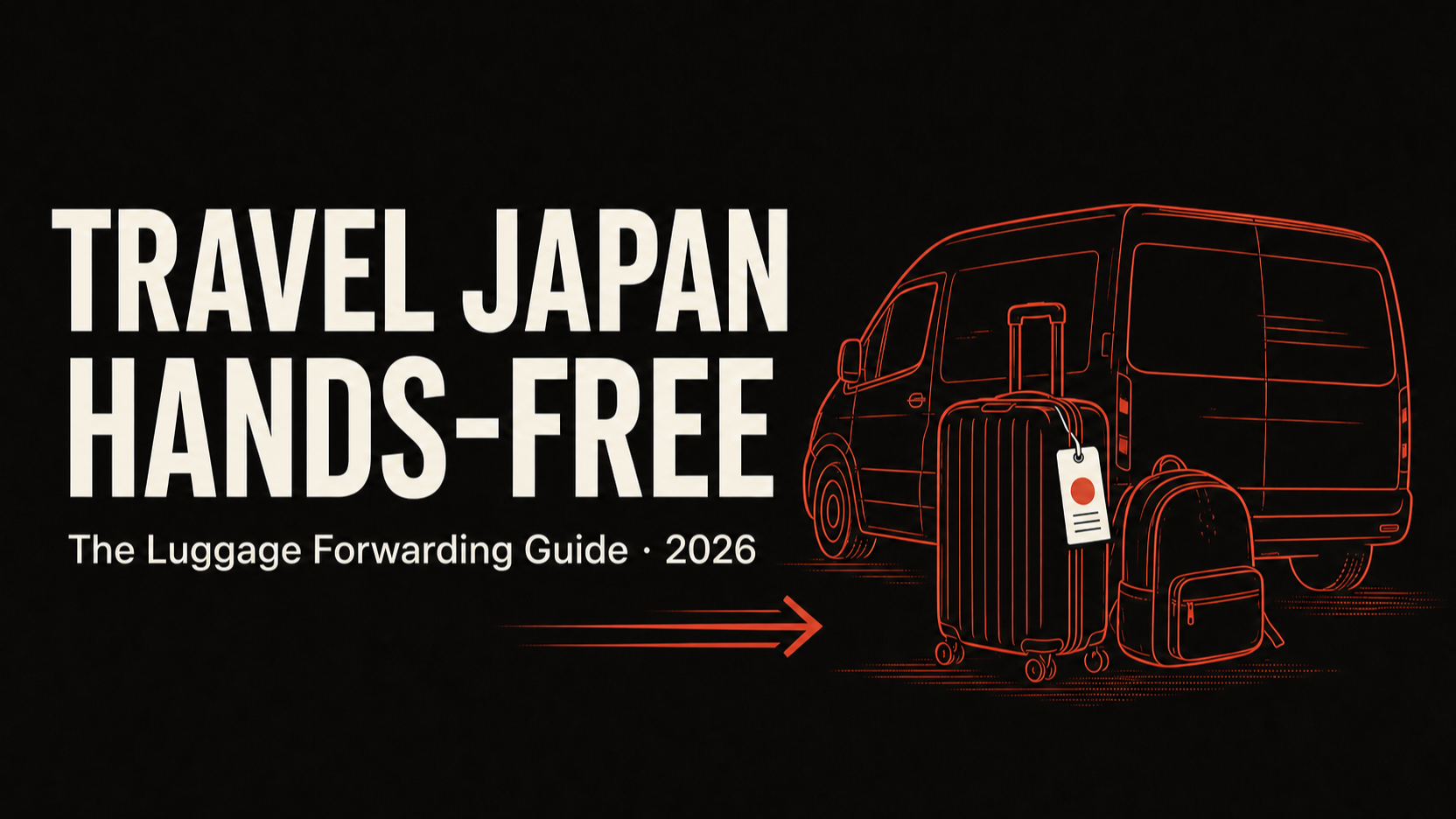 Travel Japan hands-free — how luggage forwarding actually works