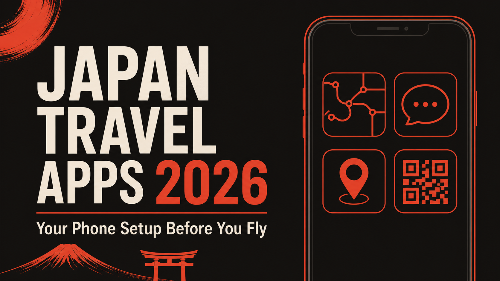 The essential app stack for navigating Japan — transit, translation, pay, and maps
