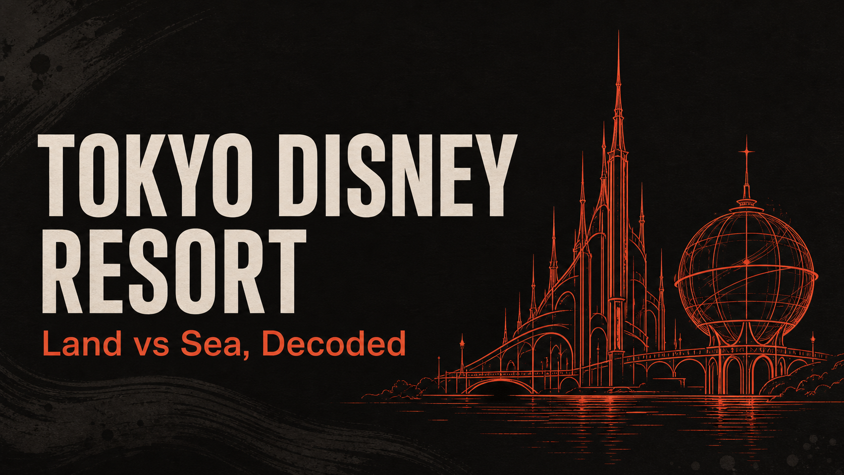 Tokyo Disney Resort 2026 — choosing between Disneyland and DisneySea